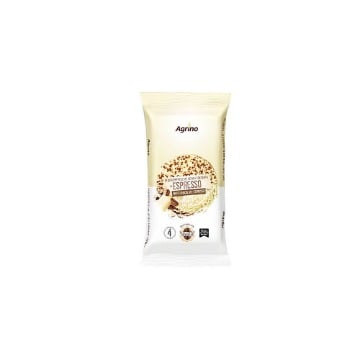 AGRINO ΡΥΖΟΓΚΟΦΡΕΤΑ 64gr. - (ΛΕΥΚΗ ΣΟΚΟΛΑΤΑ & ESPRESSO)