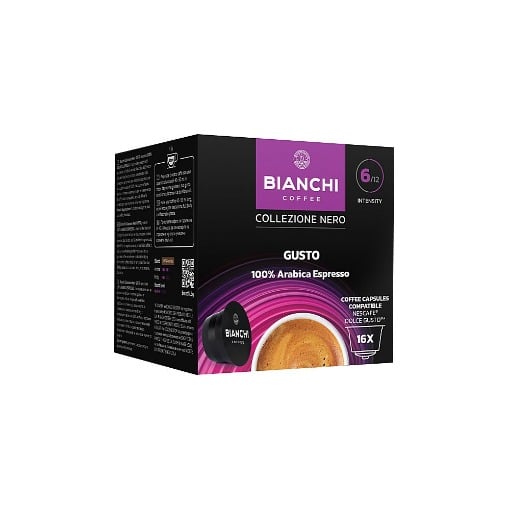 BIANCHI DOLCE GUSTO ESPRESSO CAPS (16τεμ.x7gr.) - (100% ARABICA)