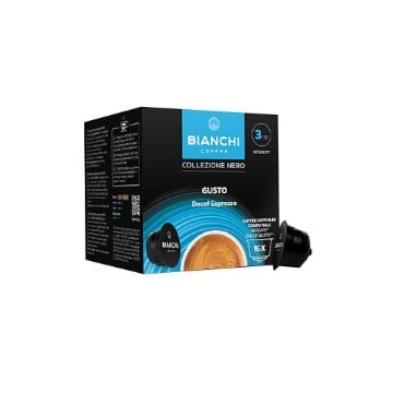 BIANCHI DOLCE GUSTO ESPRESSO CAPS (16τεμ.x7gr.) - (DECAF)