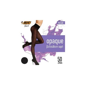 BIC ΚΑΛΣΟΝ VELVET 50DEN (LARGE) - (ΜΑΥΡΟ)