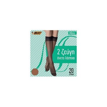 BIC ΚΑΛΤΣΑΚΙ MIBAS 20DEN ONE SIZE - (ΚΑΡΑΜΕΛΕ)