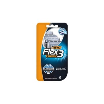 BIC ΞΥΡΑΦΑΚΙΑ FLEX 3 (4τεμ.) - (CLASSIC)