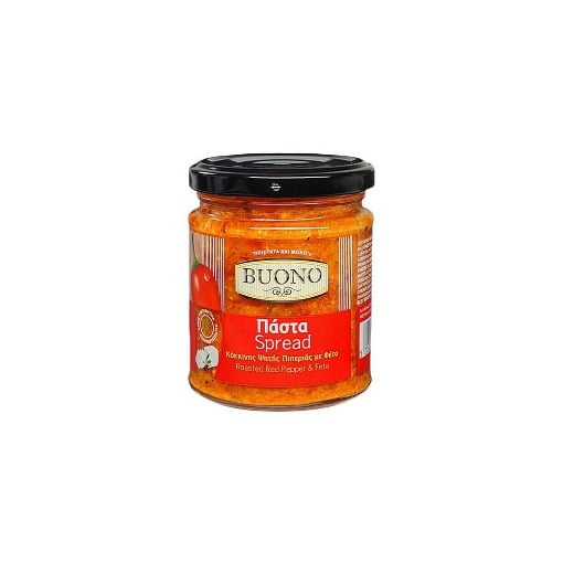 BUONO ΠΑΣΤΑ ΚΟΚΚΙΝΗΣ ΨΗΤΗΣ ΠΙΠΕΡΙΑΣ ΜΕ ΦΕΤΑ 200gr.
