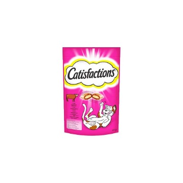 CATISFACTIONS ΓΑΤΟΤΡΟΦΗ ΚΡΟΚΕΤΑ 60gr. - (ΜΟΣΧΑΡΙ)