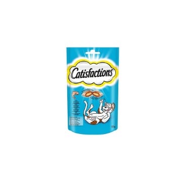 CATISFACTIONS ΓΑΤΟΤΡΟΦΗ ΚΡΟΚΕΤΑ 60gr. - (ΣΟΛΟΜΟΣ)