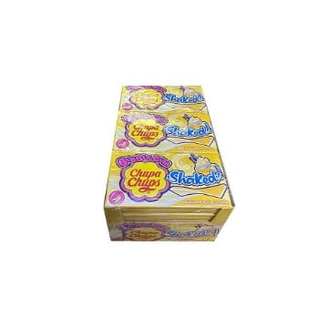 CHUPA CHUPS SHAKED BUBBLEGUM (18τεμ.) - (BANANA MILKSHAKE) (1684904)