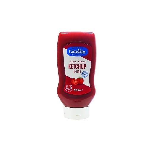 CONDITO KETCHUP 550gr. - (TOP DOWN) (CLASSIC)