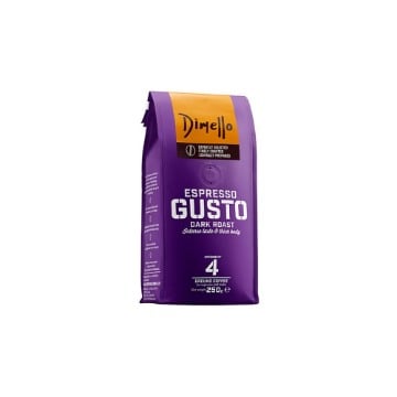 DIMELLO ESPRESSO 250gr. - (GUSTO) (ΑΛΕΣΜΕΝΟΣ)