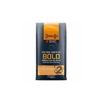 DIMELLO ΦΙΛΤΡΟΥ 500gr. - (BOLD) (ΑΛΕΣΜΕΝΟ) (-2€)