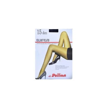 DOLLINA ΚΑΛΣΟΝ LYCRA VELATO 15DEN (Νο3) - (ΜΑΥΡΟ)