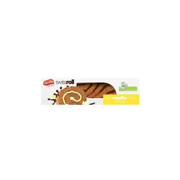 DOMA SWISS ROLL 300gr. - (ΚΑΚΑΟ ΜΕ ΒΑΝΙΛΙΑ)