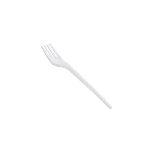 ECOCARE ΠΙΡΟΥΝΙ ΦΑΓΗΤΟΥ ΛΕΥΚΟ 16,5cm - (10τεμ.)