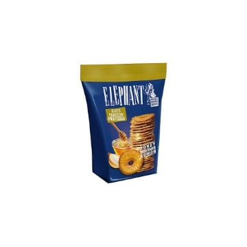 ELEPHANT MINI PRETZEL 70gr. - (ΜΕΛΙ & ΜΟΥΣΤΑΡΔΑ)