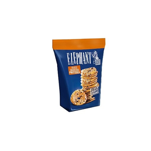 ELEPHANT MINI PRETZEL 80gr. - (ΜΑΥΡΟ & ΛΕΥΚΟ ΣΟΥΣΑΜΙ)