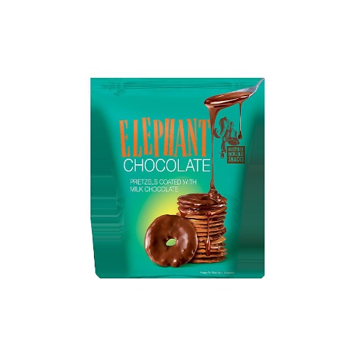 ELEPHANT MINI PRETZEL 80gr. - (ΣΟΚΟΛΑΤΑ ΓΑΛΑΚΤΟΣ)