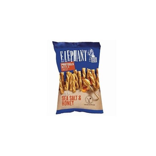 ELEPHANT TWISTED PRETZEL 70gr. - (ΘΑΛΑΣΣΙΝΟ ΑΛΑΤΙ & ΜΕΛΙ)
