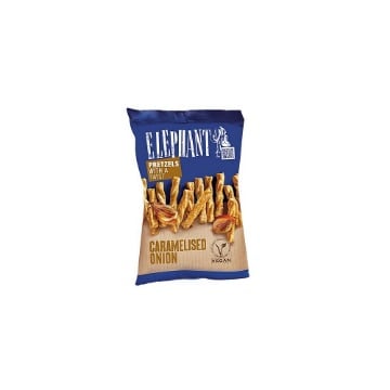 ELEPHANT TWISTED PRETZEL 70gr. - (ΚΑΡΑΜΕΛΩΜΕΝΟ ΚΡΕΜΜΥΔΙ)