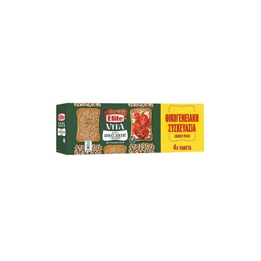 ELITE ΦΡΥΓΑΝΙΑ ΟΛΙΚΗΣ ΑΛΕΣΗΣ FAMILY PACK 360gr