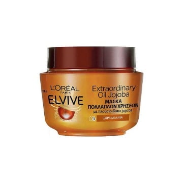 LOREAL ELVIVE ΜΑΣΚΑ ΜΑΛΛΙΩΝ EXTRAORDINARY OIL JOJOBA 300ml Σ6 