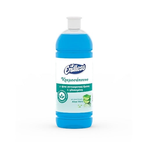 ENDLESS ΚΡΕΜΟΣΑΠΟΥΝΟ 1lit - (ALOE VERA) (ΜΕ ΗΠΙΑ ΑΝΤΙΣΥΠΤΙΚΗ ΔΡΑΣΗ)