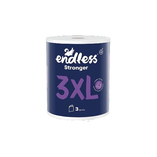ENDLESS ΧΑΡΤΙ ΚΟΥΖΙΝΑΣ ΡΟΛΟ 3PLY 42m - (STRONGER)