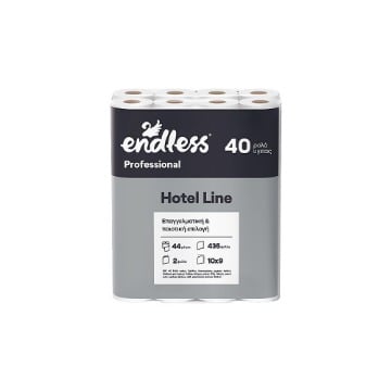 ENDLESS ΧΑΡΤΙ ΥΓΕΙΑΣ HOTEL LINE 2ply - (125gr. x 40 ΡΟΛΛA)