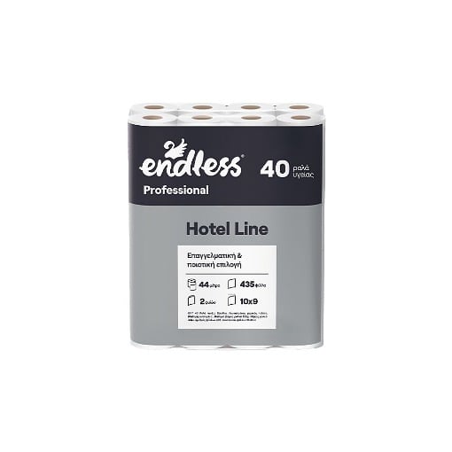 ENDLESS ΧΑΡΤΙ ΥΓΕΙΑΣ HOTEL LINE 2ply - (125gr. x 40 ΡΟΛΛA)