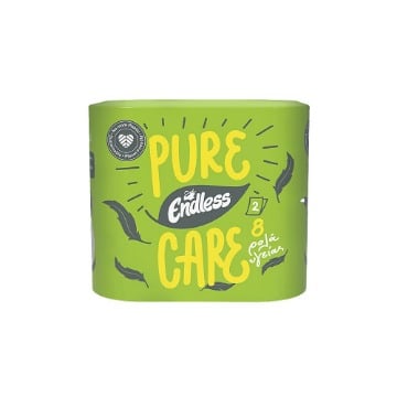 ENDLESS ΧΑΡΤΙ ΥΓΕΙΑΣ PURE CARE  2ply - (80gr. x 8 ΡΟΛΛA)
