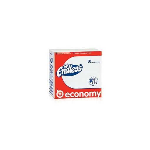 ENDLESS ΧΑΡΤΟΠΕΤΣΕΤΑ ECONOMY ΛΕΥΚΗ - (30x30cm)