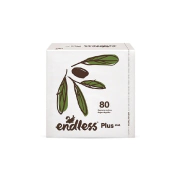 ENDLESS ΧΑΡΤΟΠΕΤΣΕΤΑ PLUS 80τεμ. - (30x30cm) (ΕΛΙΑ)