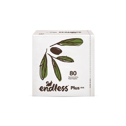 ENDLESS ΧΑΡΤΟΠΕΤΣΕΤΑ PLUS 80τεμ. - (30x30cm) (ΕΛΙΑ)