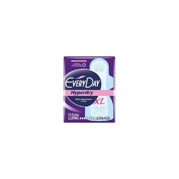 EVERYDAY HYPERDRY ΣΕΡΒΙΕΤΕΣ 10τεμ. - (EXTRA LONG ULTRA PLUS) (0420Δ)