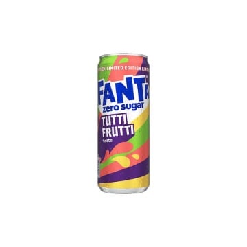 FANTA 330ml - (TUTTI FRUTTI ZERO SUGAR)