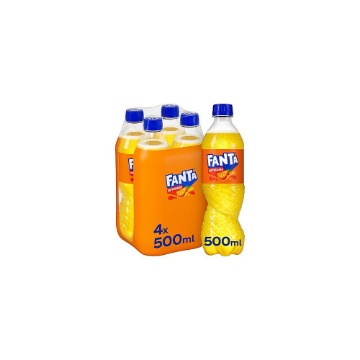 FANTA 500ml - (ΠΟΡΤΟΚΑΛΑΔΑ) (4 PACK)