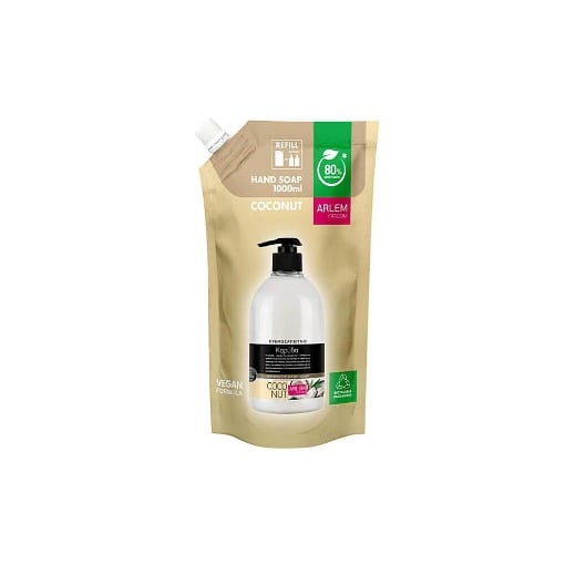 FARCOM ARLEM ΚΡΕΜΟΣΑΠΟΥΝΟ 1lit -  (DOYPACK) (ΚΑΡΥΔΑ)