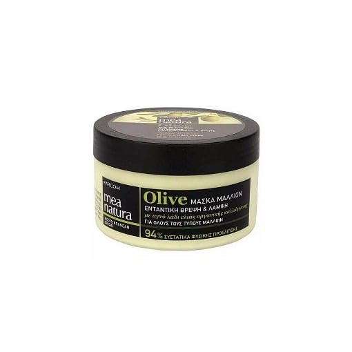 FARCOM MEA NATURA OLIVE ΜΑΣΚΑ ΜΑΛΛΙΩΝ 250ml