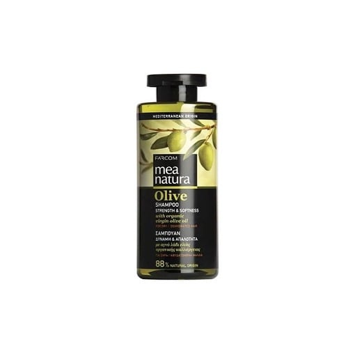 FARCOM MEA NATURA OLIVE ΣΑΜΠΟΥΑΝ 300ml - (ΞΗΡΑ ΑΦΥΔΑΤΩΜΕΝΑ ΜΑΛΛΙΑ)
