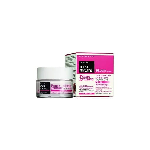FARCOM MEA NATURA POMEGRANATE ΚΡΕΜΑ ΗΜΕΡΑΣ SPF 15  50ml - (ΑΝΤΙΡΥΤΙΔΙΚΗ/ΑΝΤΙΓΗΡΑΝΤΙΚΗ)