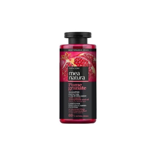FARCOM MEA NATURA POMEGRANATE ΣΑΜΠΟΥΑΝ 300ml - (ΒΑΜΜΕΝΑ ΜΑΛΛΙΑ)