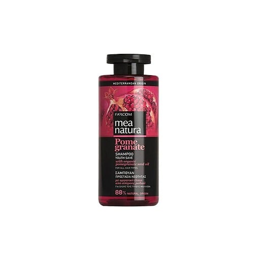 FARCOM MEA NATURA POMEGRANATE ΣΑΜΠΟΥΑΝ 300ml - (ΓΙΑ ΟΛΟΥΣ ΤΟΥΣ ΤΥΠΟΥΣ ΜΑΛΛΙΩΝ)