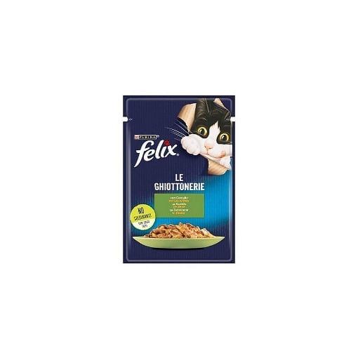 FELIX LE CHIOTTONERIE ΓΑΤΟΤΡΟΦΗ 85gr. - (ΚΟΥΝΕΛΙ ΣΕ ΖΕΛΕ)
