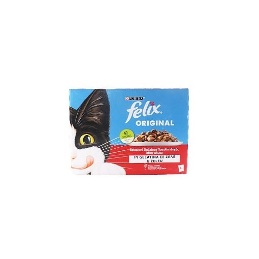 FELIX ORIGINAL ΓΑΤΟΤΡΟΦΗ ΦΑΚΕΛΑΚΙΑ (6x85gr.) - (ΠΟΙΚΙΛΙΑ ΕΞΟΧΗΣ) (ΚΟΤΟΠΟΥΛΟ-ΠΑΠΙΑ)