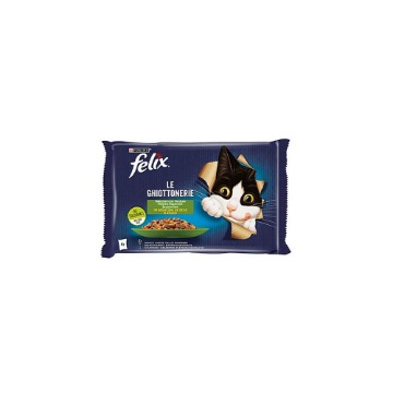 FELIX ΓΑΤΟΤΡΟΦΗ ΣΕ ΖΕΛΕ (4x85gr) - (ΒΟΔΙΝΟ ME ΚΑΡΟΤΟ ΚΟΤΟΠΟΥΛΟ ΝΤΟΜΑΤΑ)