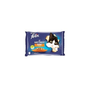 FELIX ΓΑΤΟΤΡΟΦΗ ΣΕ ΖΕΛΕ (4x85gr) - (ΚΟΥΝΕΛΙ/ΑΡΝΙ)