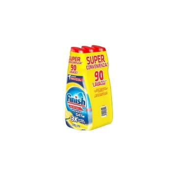FINISH GEL ΠΛΥΝΤΗΡΙΟΥ ΠΙΑΤΩΝ 3x600ml - (ΛΕΜΟΝΙ)