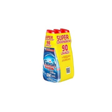 FINISH GEL ΠΛΥΝΤΗΡΙΟΥ ΠΙΑΤΩΝ 3x600ml - (ΦΡΕΣΚΑΔΑ)