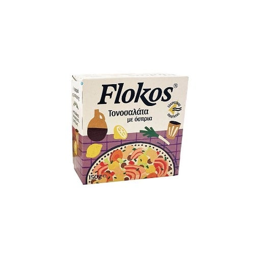FLOKOS ΤΟΝΟΣΑΛΑΤΑ 150gr. -  (ΜΕ ΟΣΠΡΙΑ)