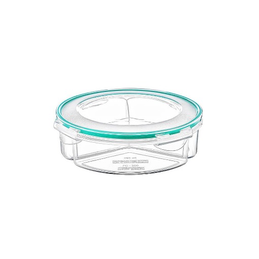 FRESH BOX ΦΑΓΗΤΟΔΟΧΕΙΟ ΣΤΡΟΓΓΥΛΟ 3 ΘΕΣΕΩΝ 1.35lit (LC-500)