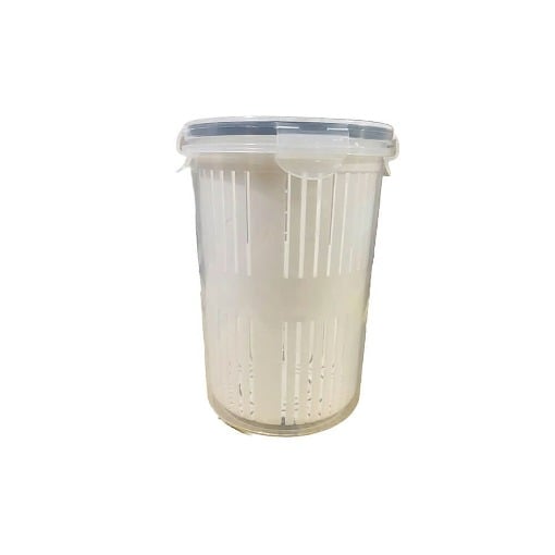 FRESH BOX ΦΑΓΗΤΟΔΟΧΕΙΟ ΣΤΡΟΓΓΥΛΟ ΜΕ ΚΑΛΑΘΙ ΣΤΡΑΓΓΙΣΜΑΤΟΣ 1,5lit (LC-470)