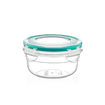 FRESH BOX ΦΑΓΗΤΟΔΟΧΕΙΟ ΣΤΡΟΓΓΥΛΟ ΜΕ ΚΑΠΑΚΙ 250ml (LC-400)